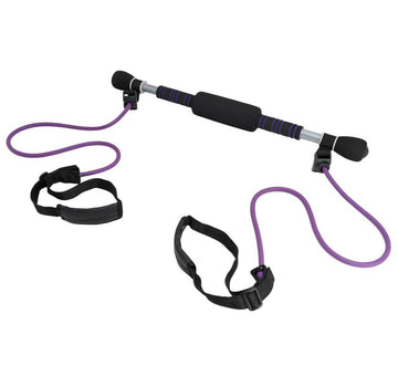 Summers GymMagic Resistance Bands Workout Fitness Exercises, Pilates Bar Yoga Stick Home Training Exercise Trainer, Full Body Toning Band - (Container Product Without Box) - Imported from UK